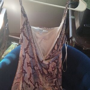 Guess Snake Print Dress